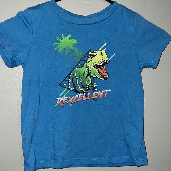 Epic threads T- Rex Graphic, short sleeve shirt 4t - Picture 1 of 3